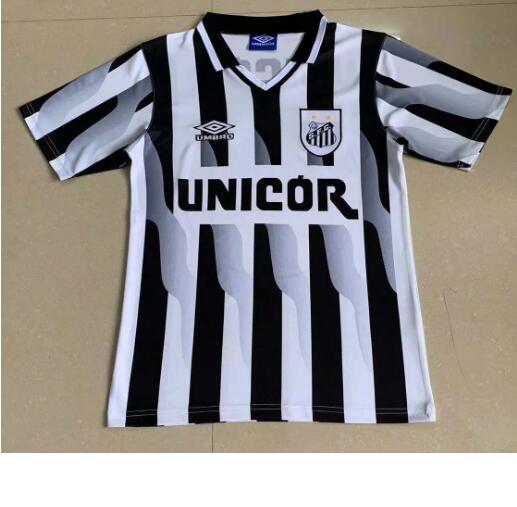 1998 Santos FC Retro Home Kit Soccer Jersey